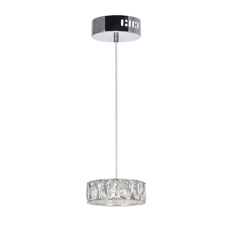 Led Mini Pendant With Chrome Finish